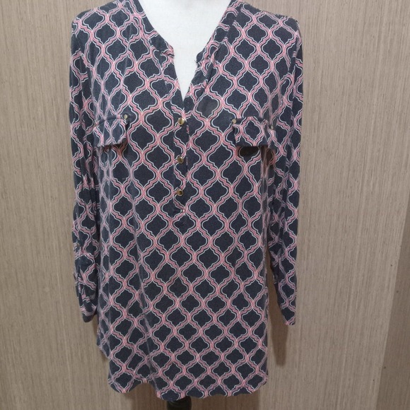 Charter Club geometric top sz XXL - Picture 1 of 4